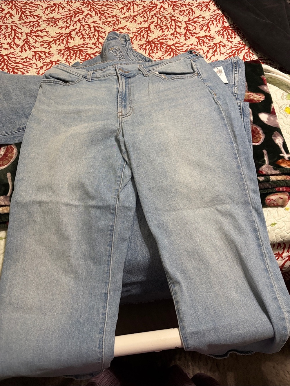 Old Navy Blue Straight Leg Jeans